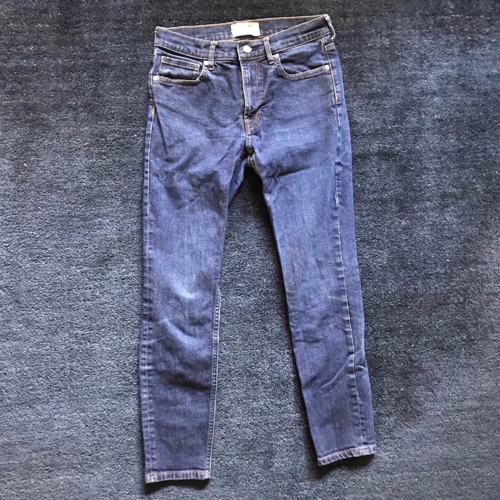 Everlane Denim Blue Jeans Mid-rise 27 Regular